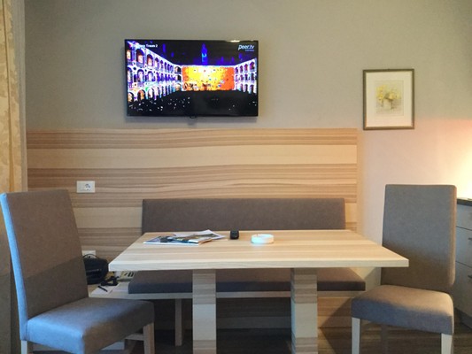 The living area Hotel + Residence Ruster Resort