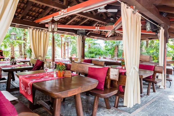 The restaurant Lagundo / Algund Ruster Resort