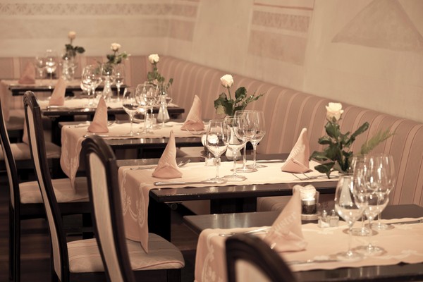 The restaurant Lagundo / Algund Ruster
