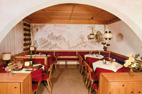 The restaurant Lagundo / Algund Gasteiger