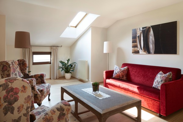 Il salotto Hotel Schloss Plars wine & suites