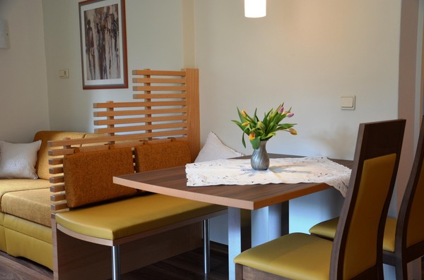 La zona giorno Residence Obermaratscher