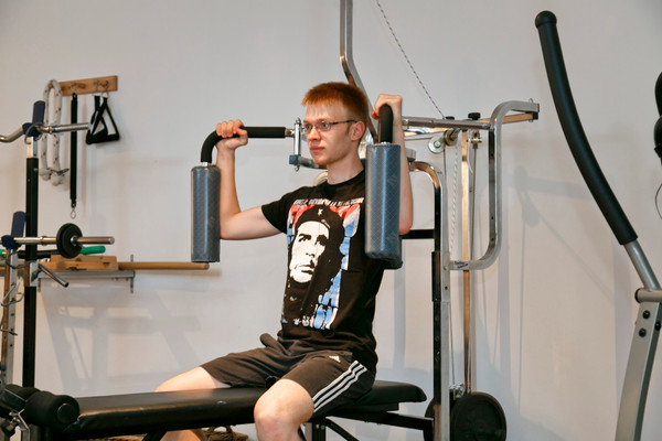 Photo of the fitness area Small hotel Paradies
