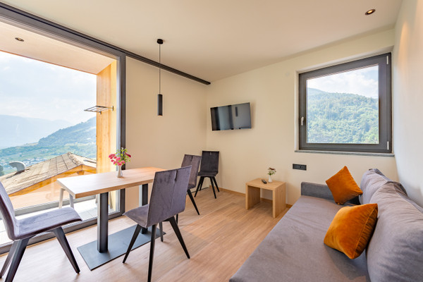 Der Wohnraum Pension Plarserhof