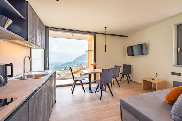 Der Wohnraum Pension Plarserhof