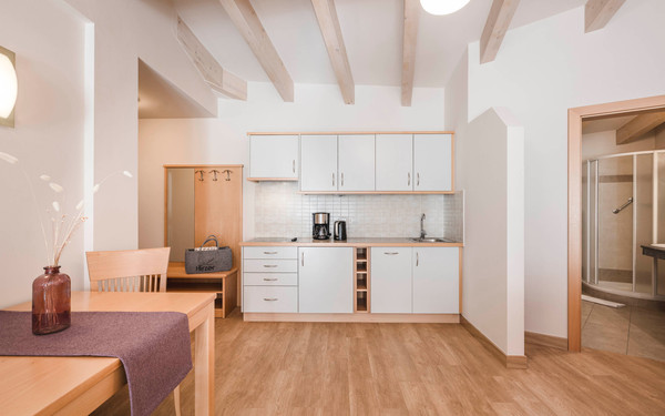 La zona giorno Residence Hirzer