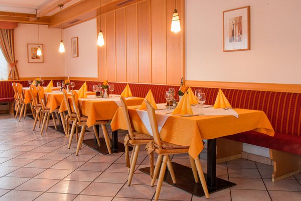Il ristorante Glorenza Erika