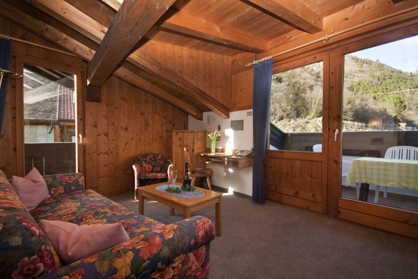 The living area Residence St. Hippolyt