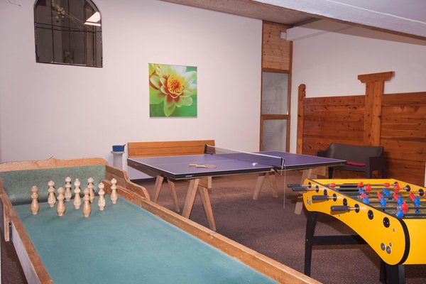 La sala giochi Residence St. Hippolyt