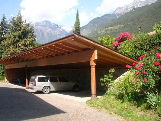 Der Parkplatz Ferienwohnungen Haus Panorama