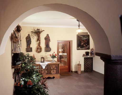The entrance