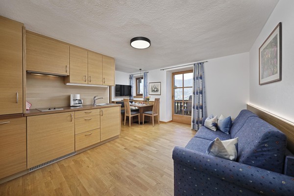 The living area Farmhouse apartments Humblhof