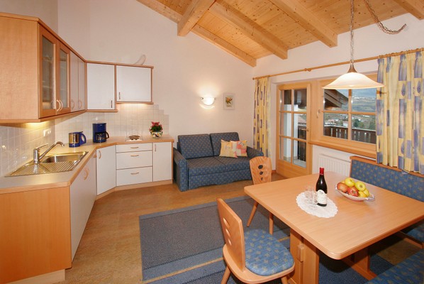 The living area Farmhouse apartments Humblhof