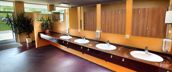 Photo of the bathroom Campsite Via Claudia Augusta