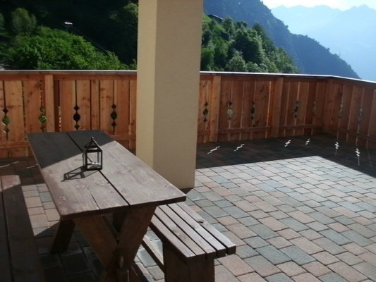 Foto der Terrasse