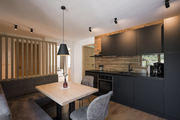Photo of the kitchen Apartsuites Rosengarten