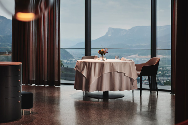 Das Restaurant Dorf Tirol Castel finedining (Trenkerstube)