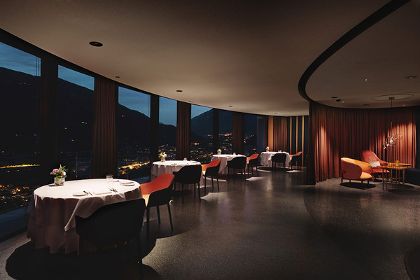 Das Restaurant Dorf Tirol Castel finedining (Trenkerstube)