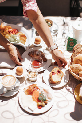 The breakfast Hotel Mair am Turm
