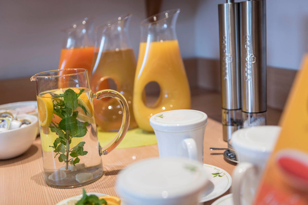 Das Frühstück Garni-Hotel + Ferienwohnungen Amelia