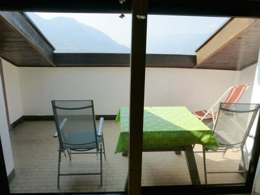 Foto vom Balkon Sonnleiten