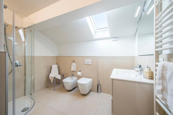 Foto del bagno Garni + Appartamenti Etschland