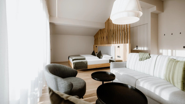 Foto vom Zimmer Garni-Hotel + Residence Stricker