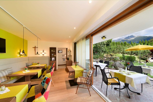 Das Restaurant Dorf Tirol Haus Rosengarten