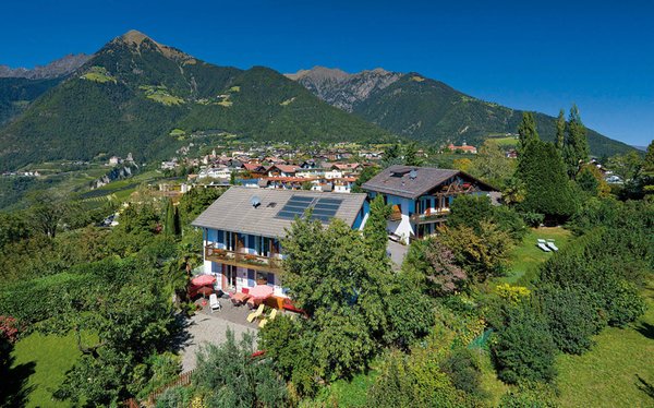 Foto estiva di presentazione Appartamenti Villa Ladurner