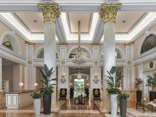 The hall
