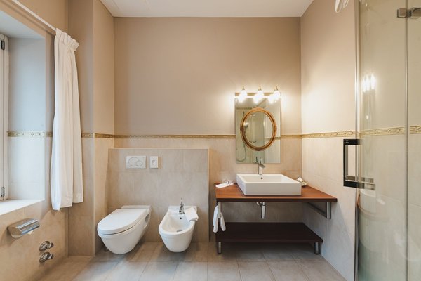 Foto del bagno Hotel Adria