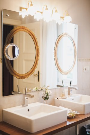 Foto del bagno Hotel Adria