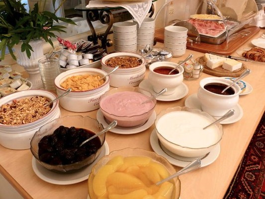 La colazione Windsor Merano Hotel & Suites