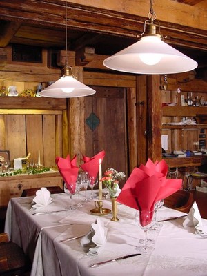 Das Restaurant Meran Schloß Rametz
