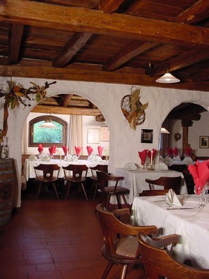 Das Restaurant Meran Schloß Rametz
