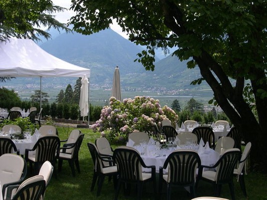 Foto vom Garten Meran