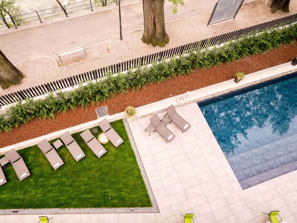 Foto della piscina all'aperto