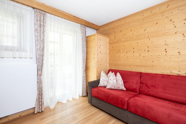 Der Wohnraum Ferienwohnungen Ciasa Soplà