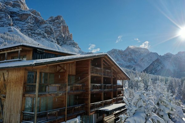 Photo exteriors in winter Gran Paradiso