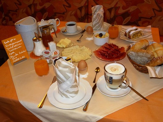 La colazione B&B + Appartamenti Sonnengarten