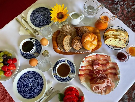 La colazione Camere con prima colazione Haus Trenkwalder
