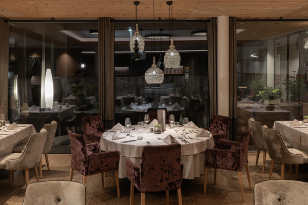 Das Restaurant San Cassiano Dolomites Hotel La Fradora