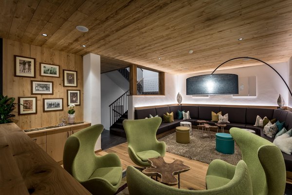 Die Gemeinschaftsräume Dolomites Hotel La Fradora