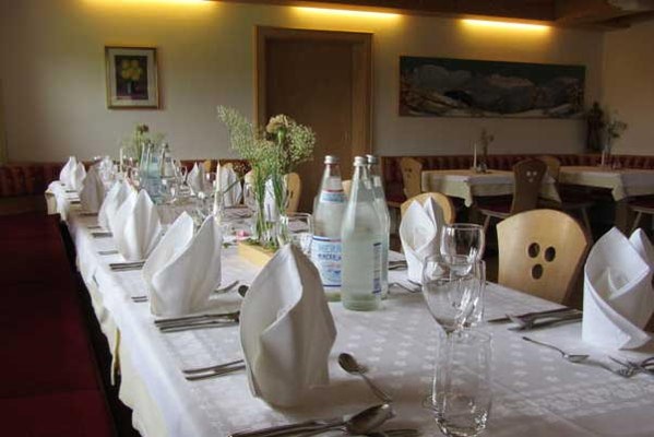 Das Restaurant Steinegg Wieslhof