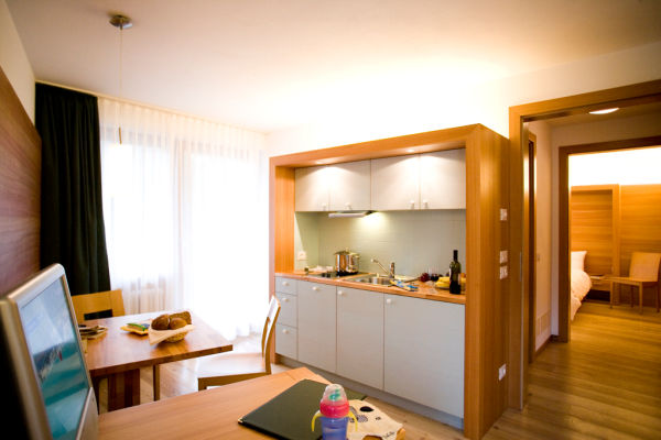 La zona giorno Hotel + Residence La Villa