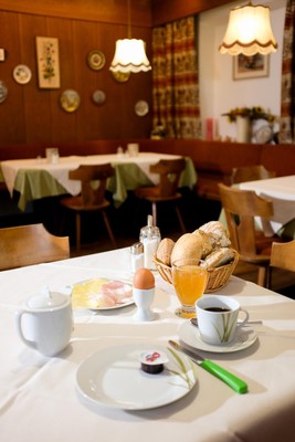 Das Frühstück B&B + Ferienwohnungen Trübenbach