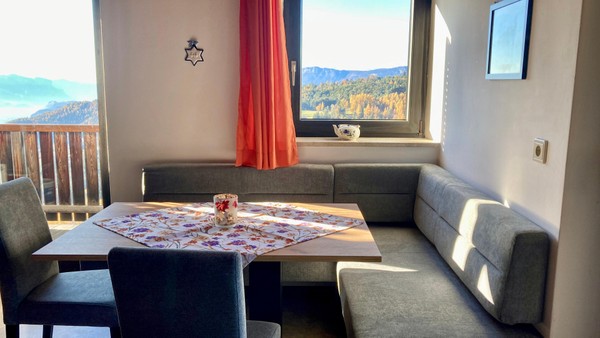 La zona giorno Appartamenti in agriturismo Rempphof