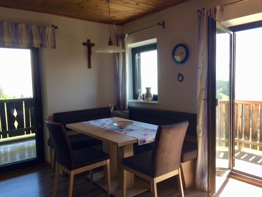 La zona giorno Appartamenti in agriturismo Rempphof