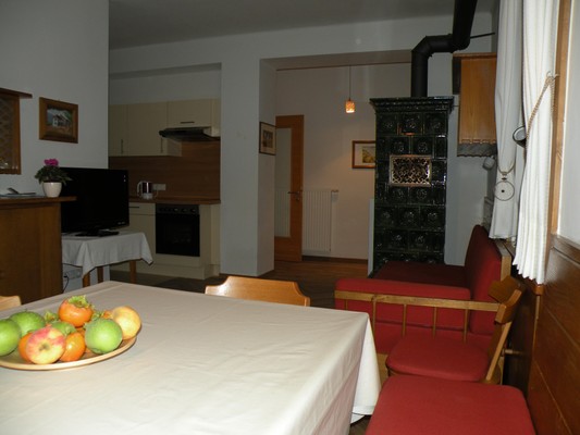 The living area Farmhouse apartments Steinackerhof