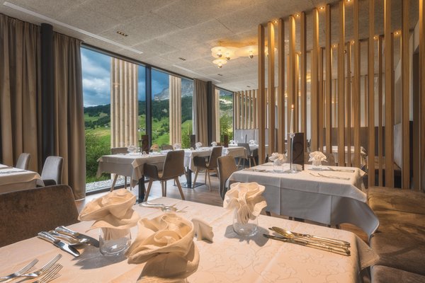 Il ristorante Badia - Pedraces Lech da Sompunt
